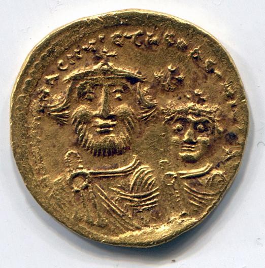 Byzantinische Münze Solidus