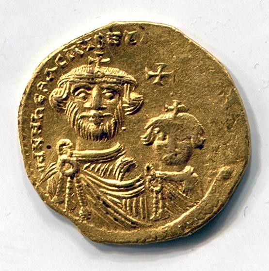 Byzantinische Münze Solidus