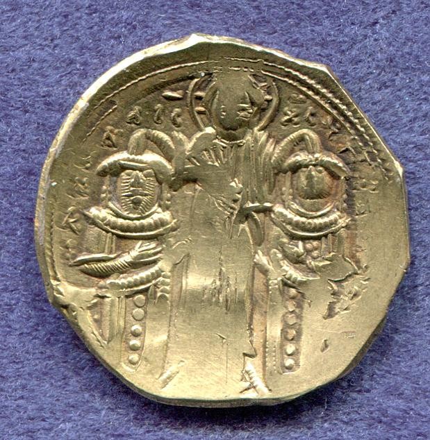 Byzantinische Münze Hyperperon