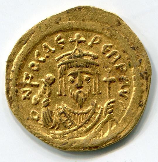 Byzantinische Münze Solidus