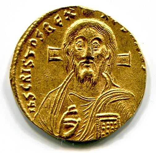 Byzantinische Münze Solidus