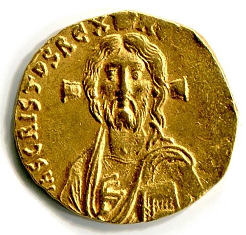 Byzantinische Münze Solidus