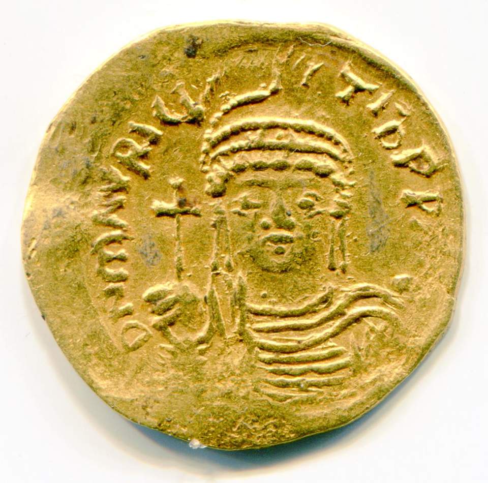 Byzantinische Münze Solidus