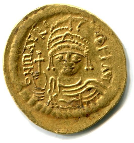 Byzantinische Münze Solidus