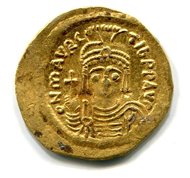 Byzantinische Münze Solidus