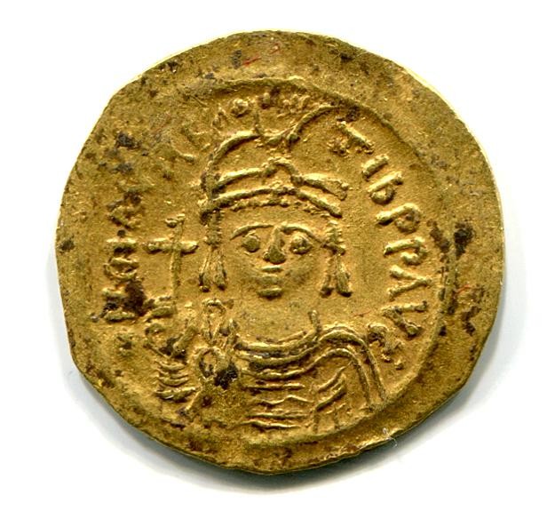 Byzantinische Münze Solidus