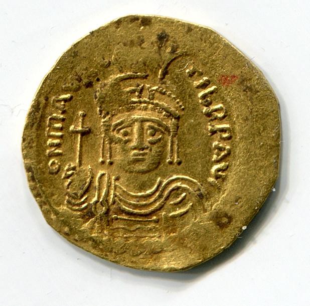 Byzantinische Münze Solidus