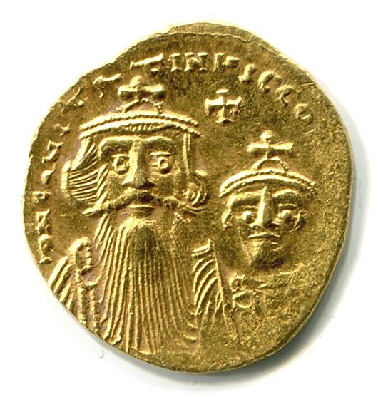 Byzantinische Münze Solidus