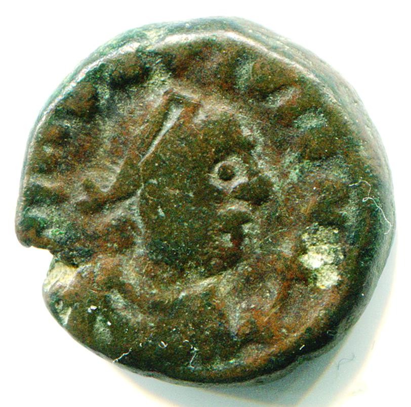 Byzantinische Münze 12 Nummi