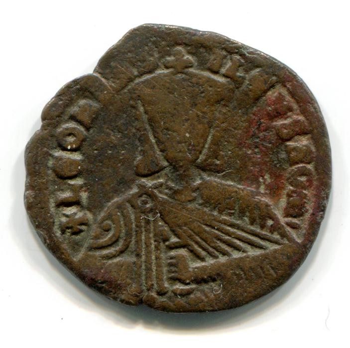 Byzantinische Münze Follis