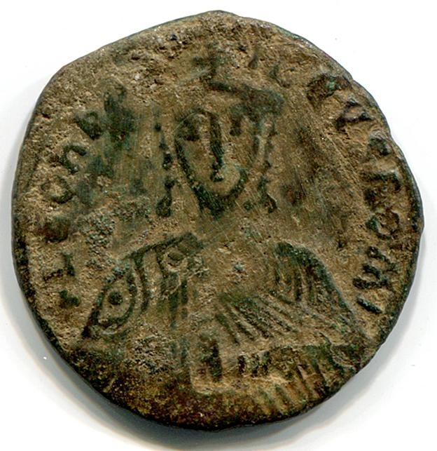Byzantinische Münze Follis