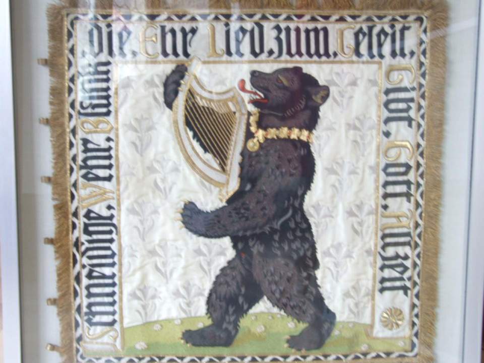 Fahne, Sängerfahne 1908