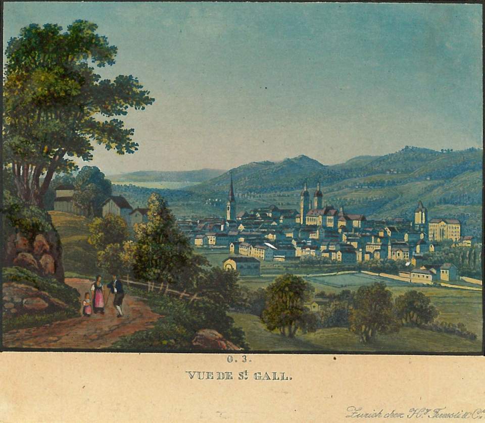 St.Gallen von Nordwesten