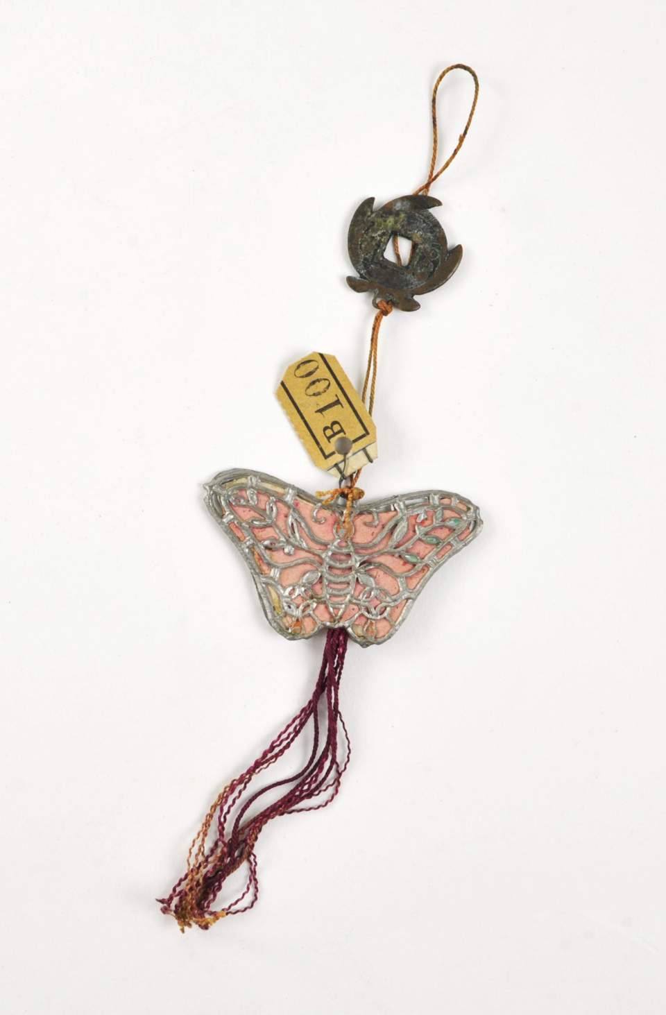 Amulett Schmetterling mit Münze