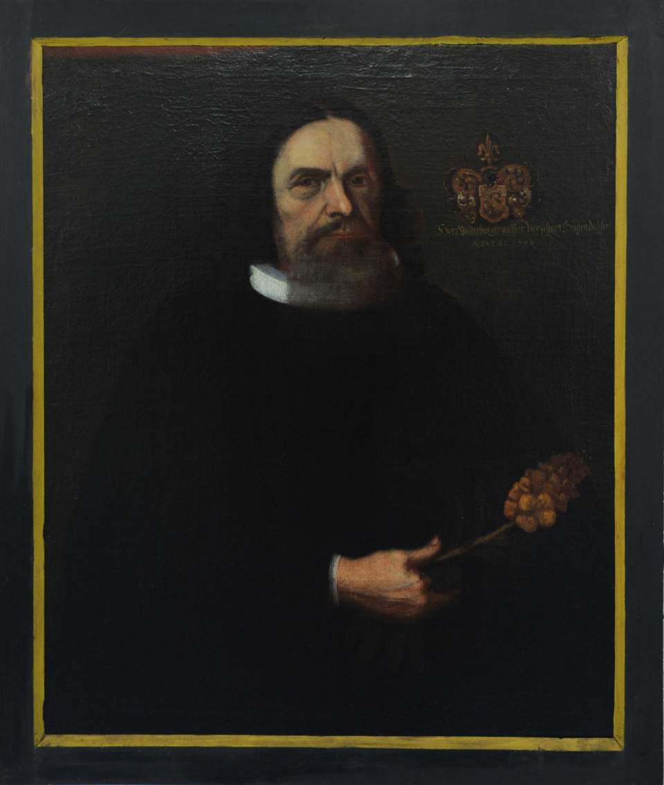 Porträt Bernard Hugentobler, Bildnis