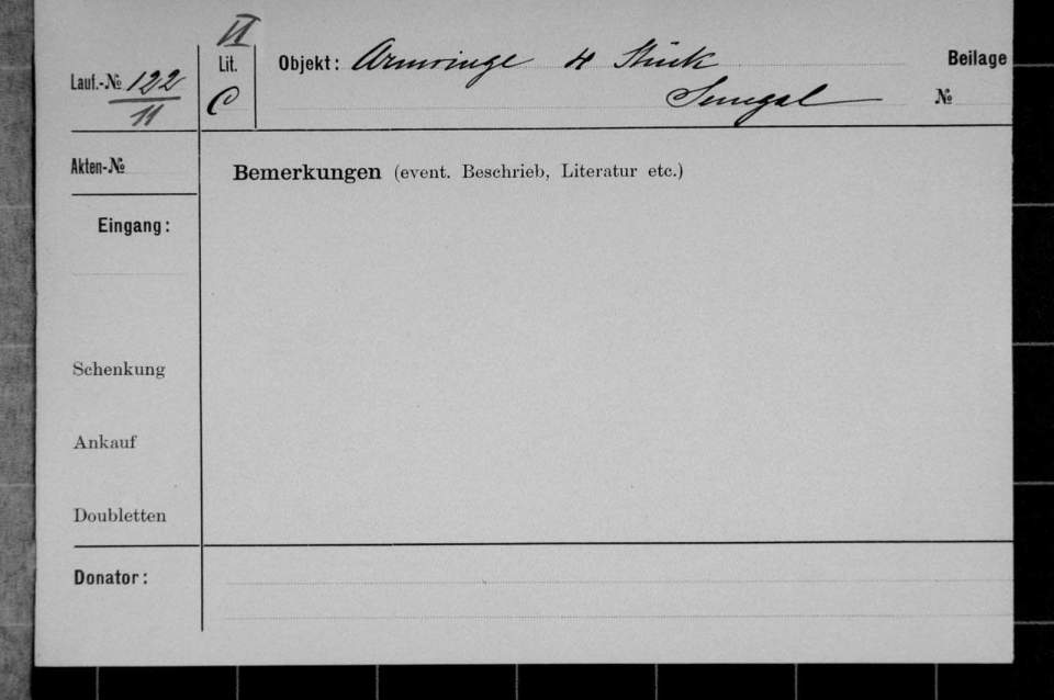 Armringe, Armreif