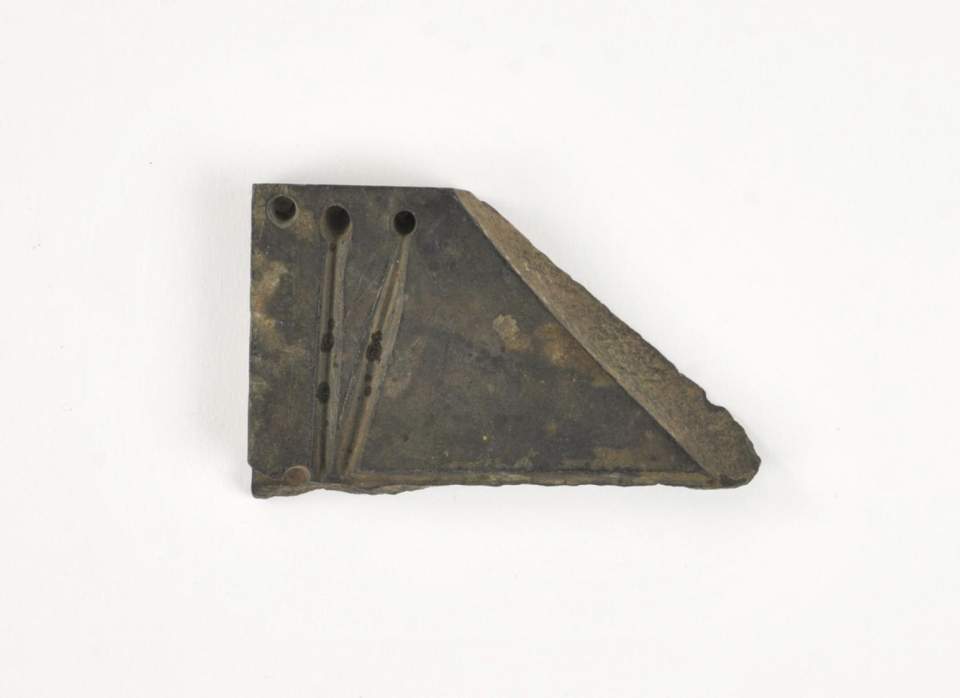 Stein-Steinstück Fragment