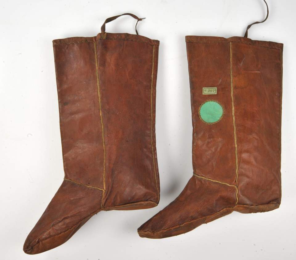 Stiefel aus Leder