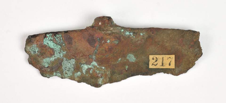 Fragment beilklinge