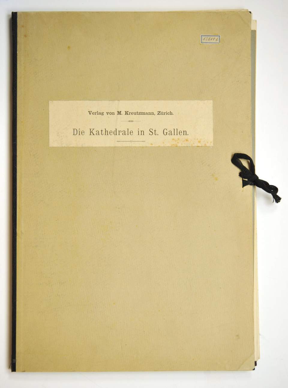 Buch, Bildband, Tafelwerk, Die Kathedrale von St. Gallen v. Dr. A. Fäh