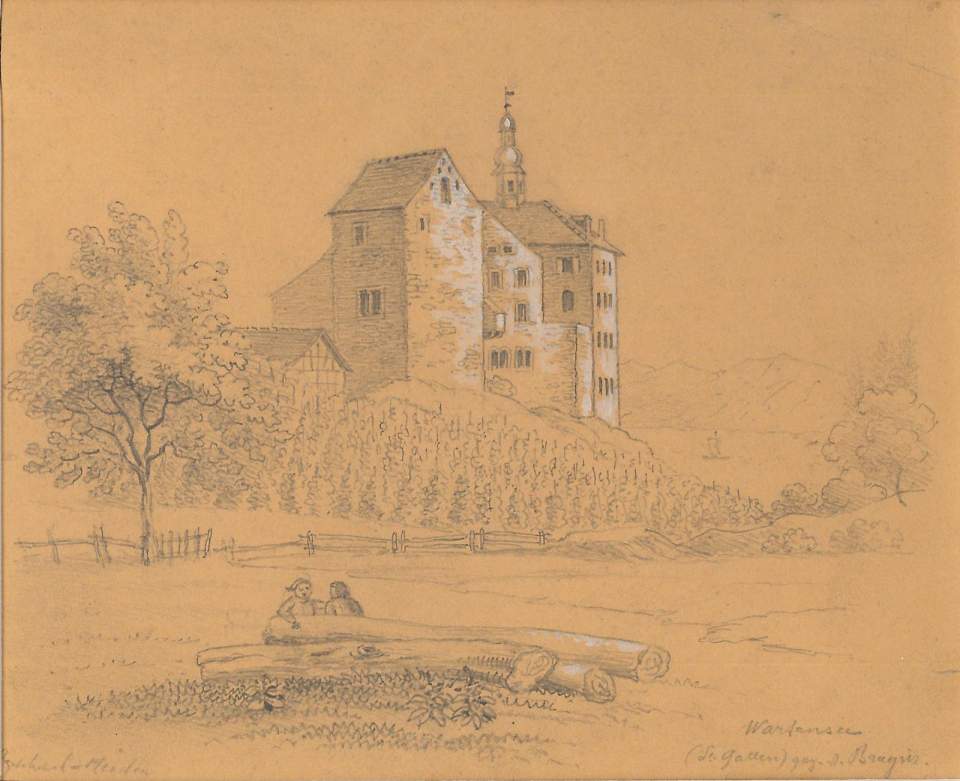 Ansicht Schloss Wartensee