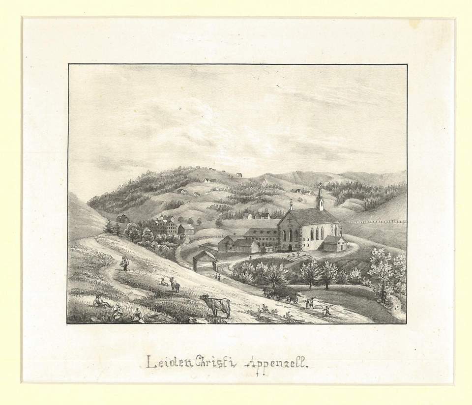 Grafik: Leiden Christi Appenzell