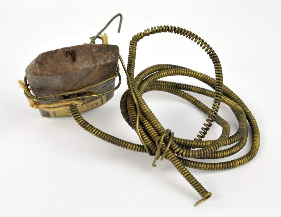 Instrument zum Herstellen von Drahtspiralen (für Leib-Schnüre)