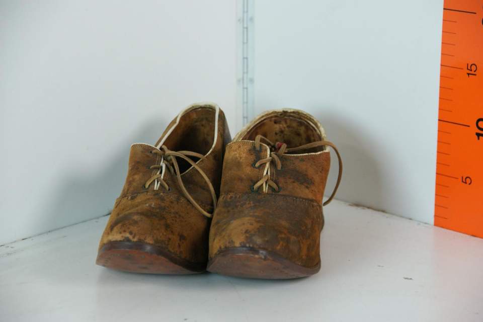 1 Paar Schuhe für Ochsentreiber