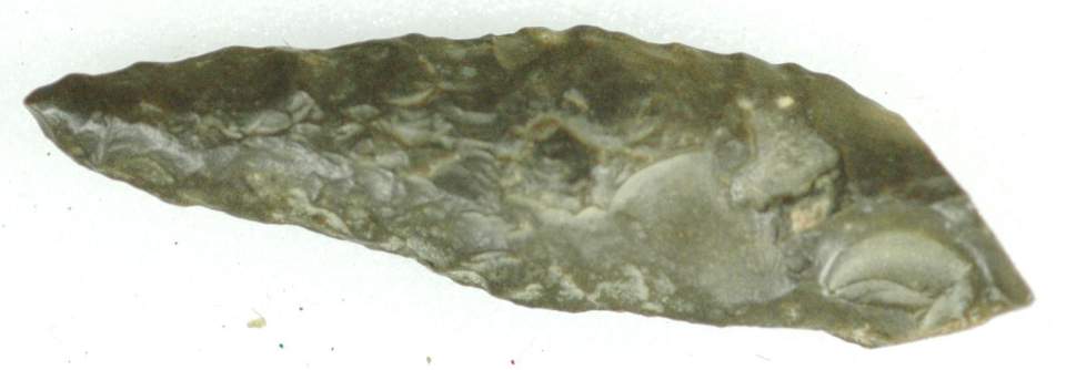Artefakt, schwarzbraun