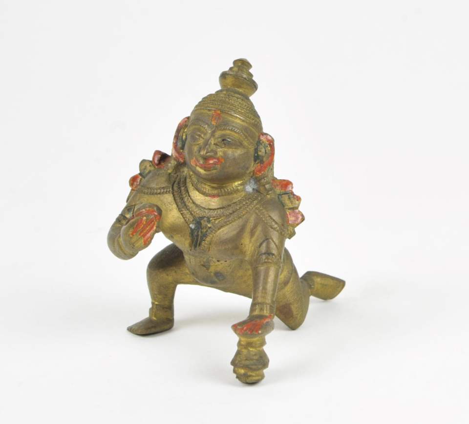 Götterfigur, Krishna als Kind
