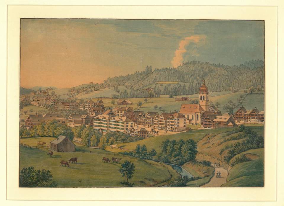 Ansicht Bühler im Kt. Appenzell