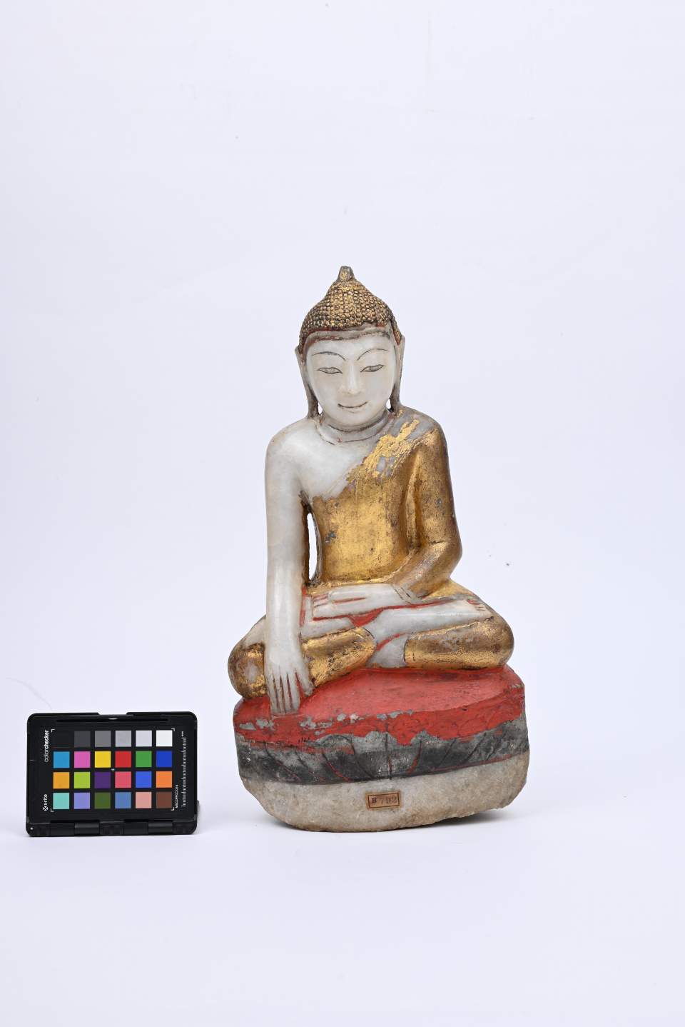 Figur-Buddha Mâravijaya