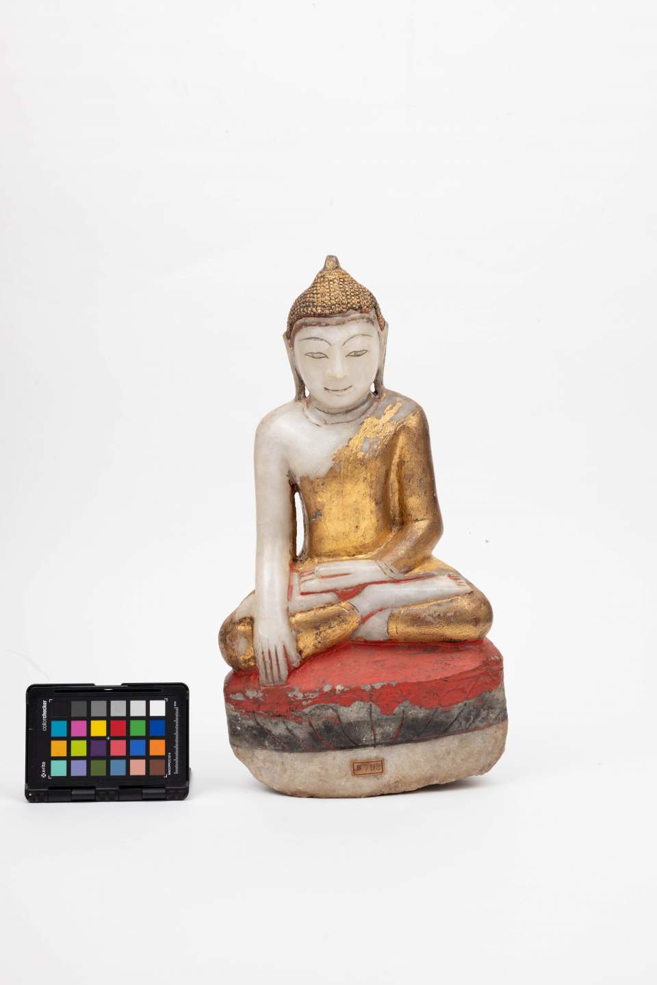 Figur-Buddha Mâravijaya