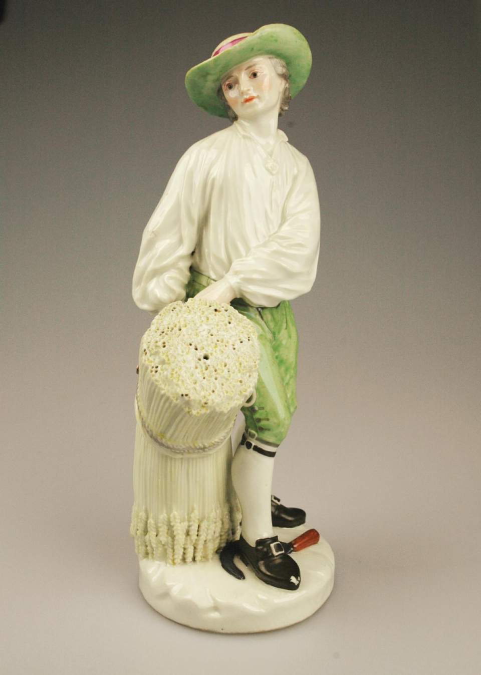 Jüngling mit Garben, Porzellanfigur