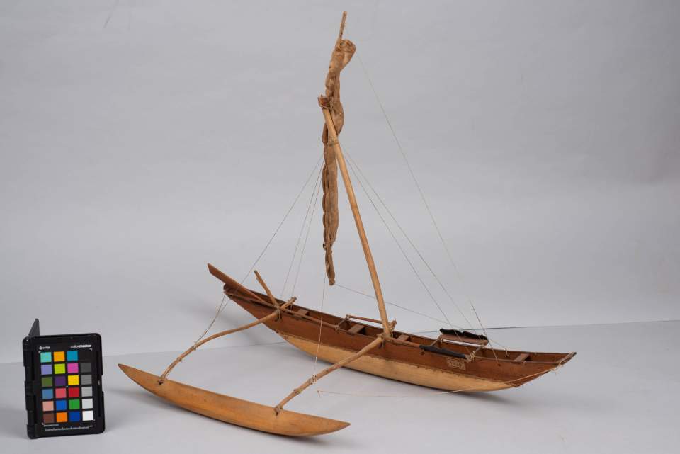 Bootsmodell, Auslegerboot