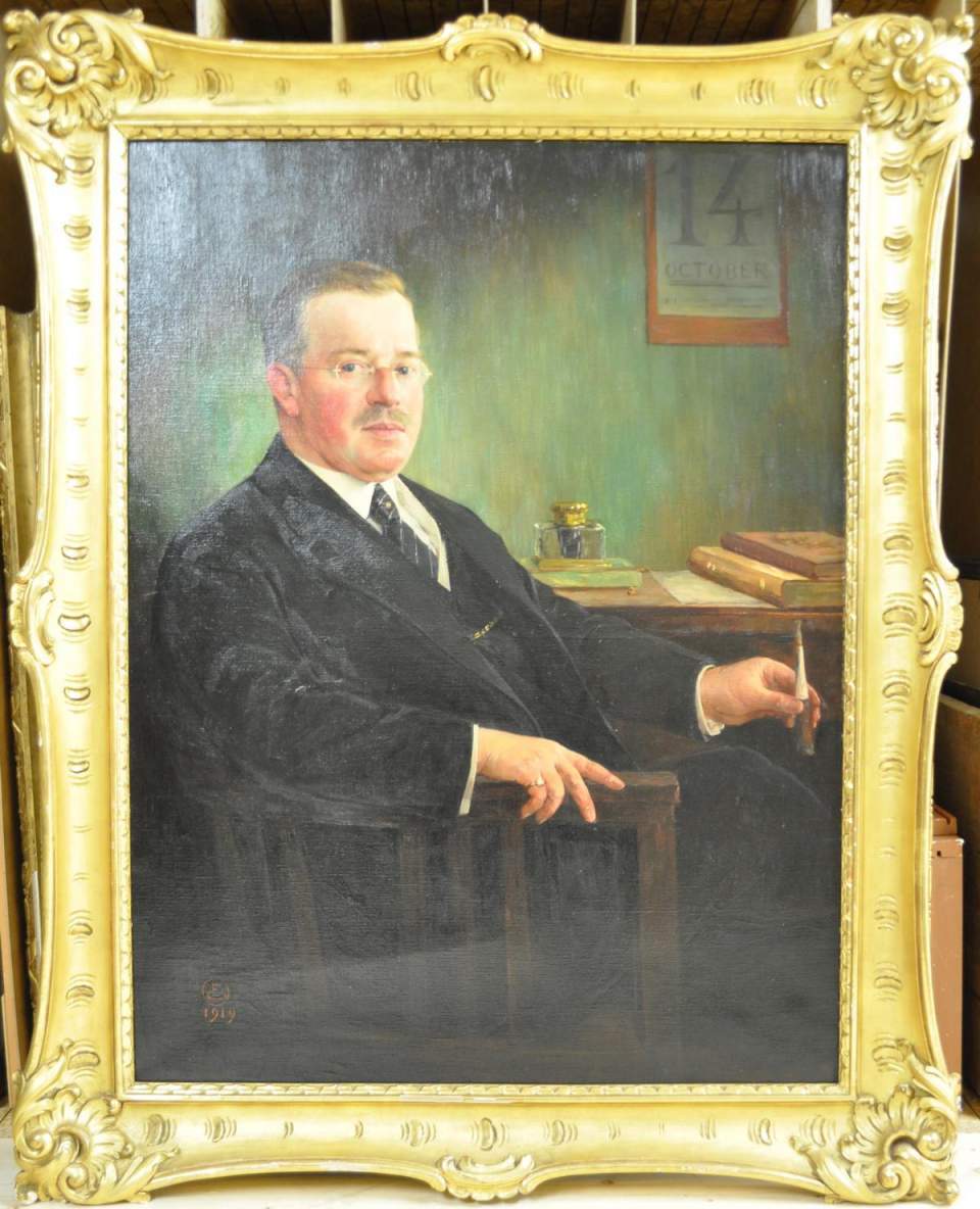 Gemälde, Ölgemälde Jacob Bänziger