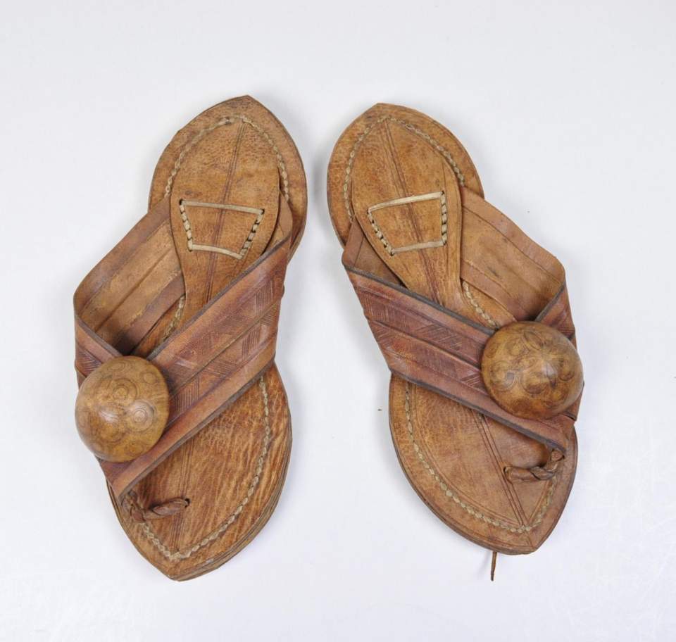 Ledersandalen