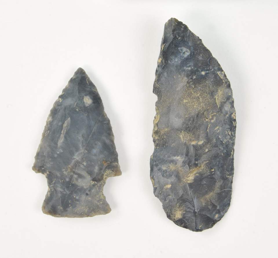 Schaber aus Feuerstein