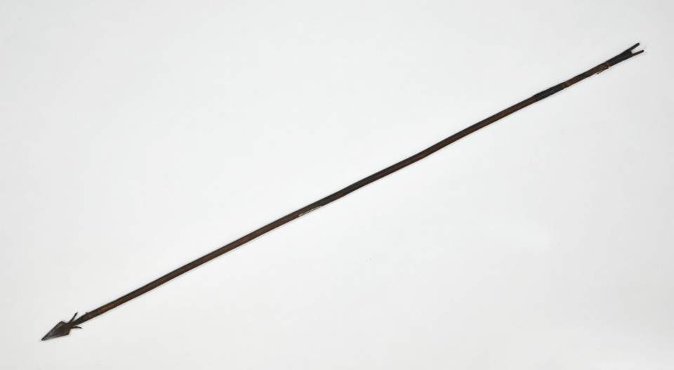 Pfeil mit zwei Widerhaken