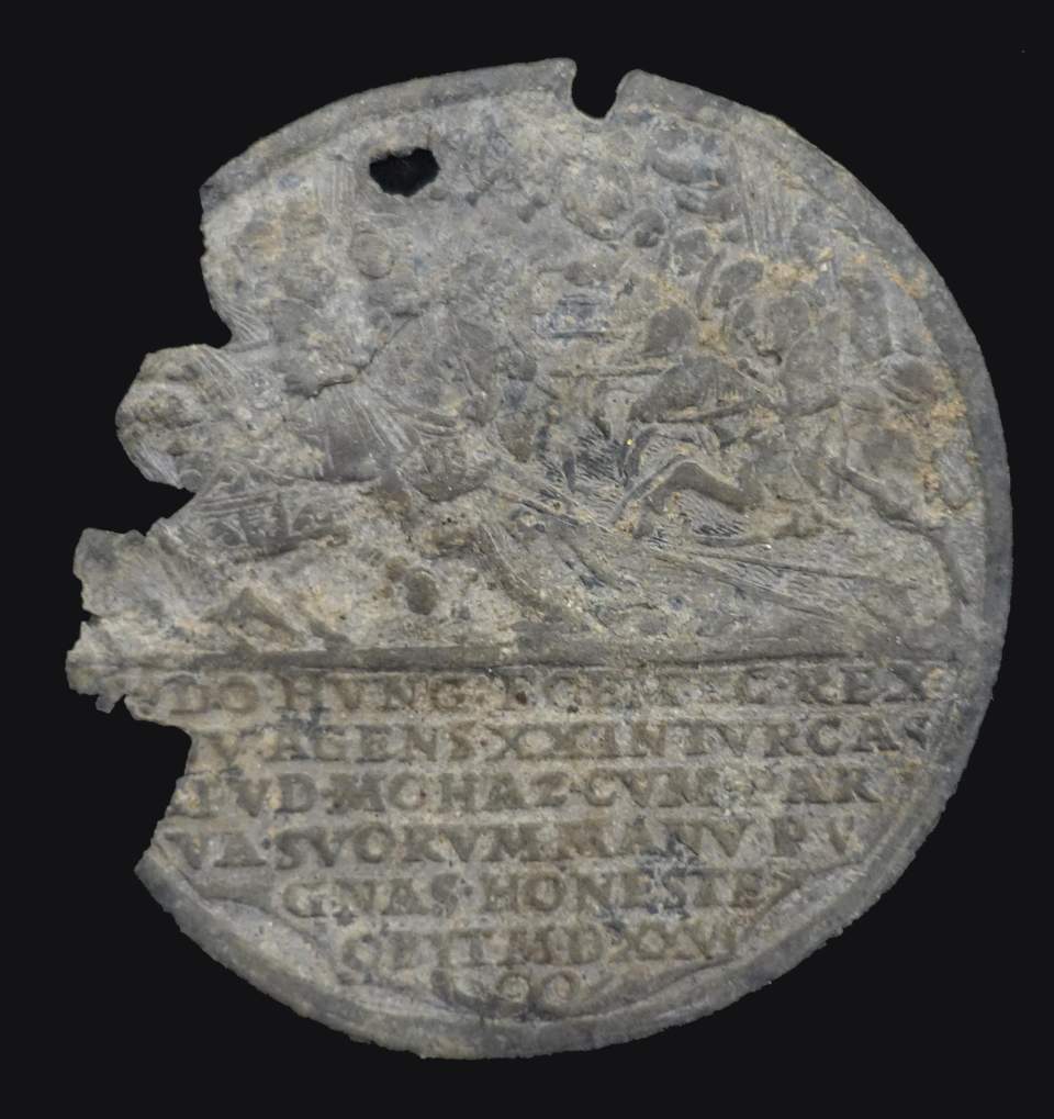 Medaille Schlacht von Mohaez u. Tod des ungarischen Königs Ludwig II.