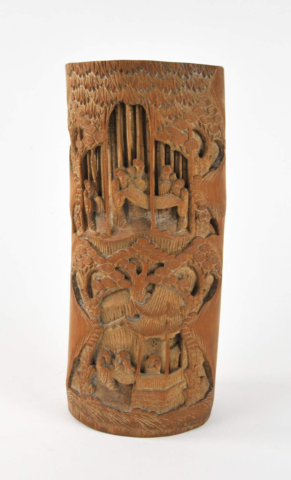 Bambusgefäss, Blumenvase