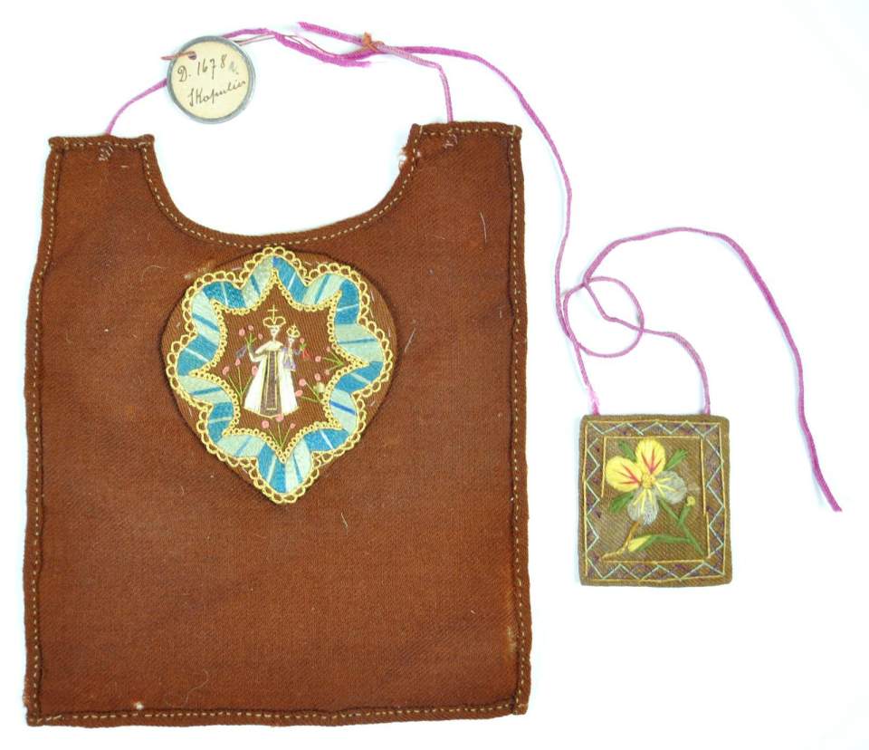 Scapulier (Überwurf, Schürze) für Indianermädchen