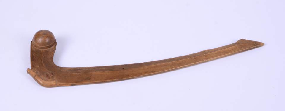 Keule, Kugelkopfkeule mit Tierdarstellung, ball headed club