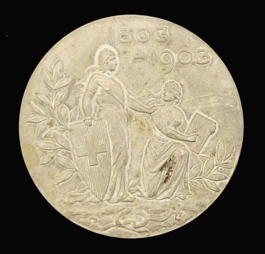 Medaille Thurg. Kant. Schützenfest Weinfelden