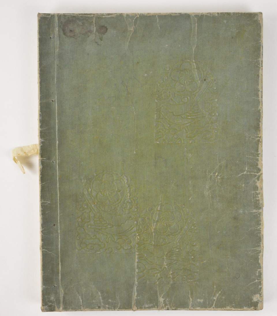 Leporello mit Farbholzschnitten