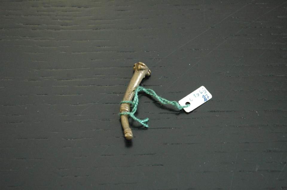 Goldgewicht Horn Blasinstrument