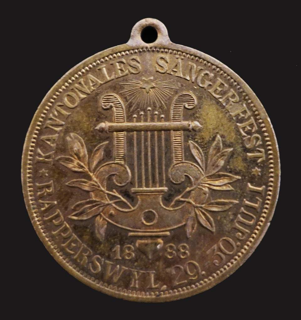 Medaille  Kant. Sängerfest Rapperswil