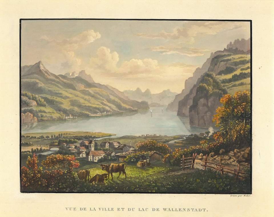 Ansicht von Walenstadt