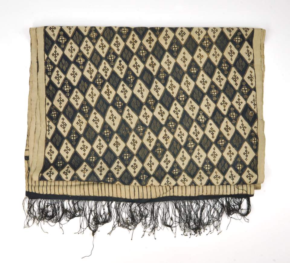 Flachgewebe, Schultertuch, Slendang