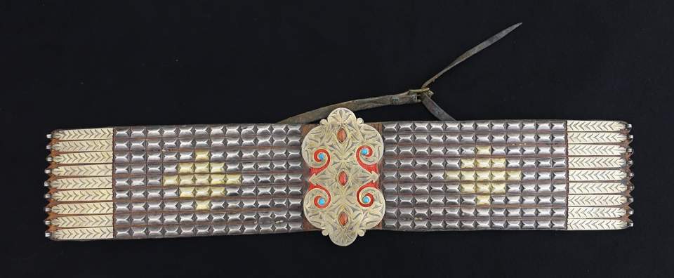 Halsband eines Pferdes